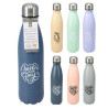 Botella Isotermica Inoxidable Colores