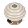 Pomo Ceramica Blanca 40mm cod. 460P4