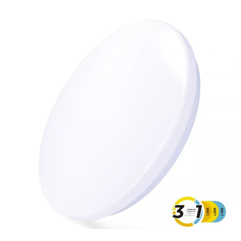 Aplique Superficie Led  24W 3CCT Blanco 32576