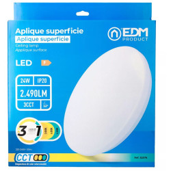 Aplique Superficie Led  24W 3CCT Blanco 32576