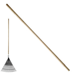 Mango Rastrillo Madera 28 1200x 28mm