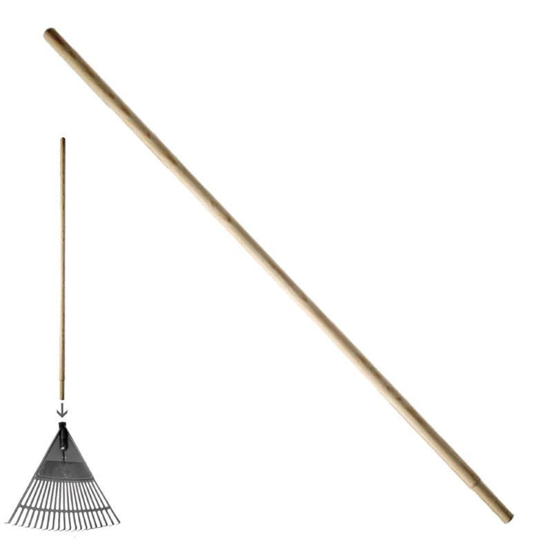 Mango Rastrillo Madera 28 1200x 28mm