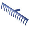Rastrillo Metalico Jardin 16 Puas