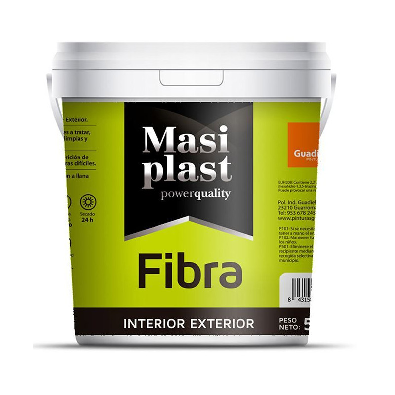 Plaste Al Uso Con Fibra 1 Kg.