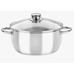 Cacerola Monix Acero Inoxidable 22 cm Optima