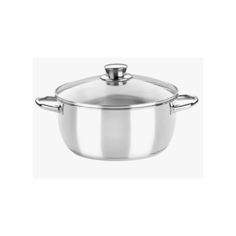 Cacerola Monix Acero Inoxidable 22 cm Optima