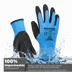 Guante Latex Jardin Talla 8