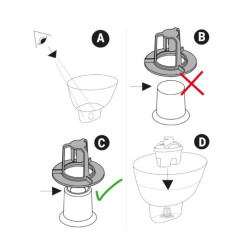 Filtro Jarra Purificadora compatible Brita 4ud.
