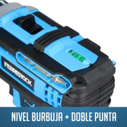 Taladro Bateria con Percutor 21V Ferrestock