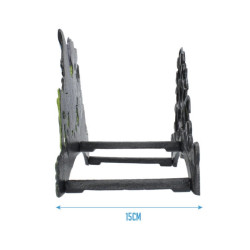 Soporte manguera jardín decorativo Mariposas