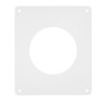 Placa Redonda PVC 120mm