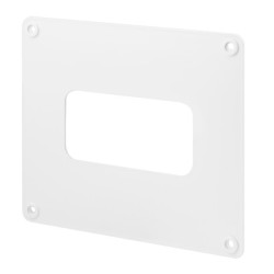 Placa Rectangular Pvc 55x 110mm