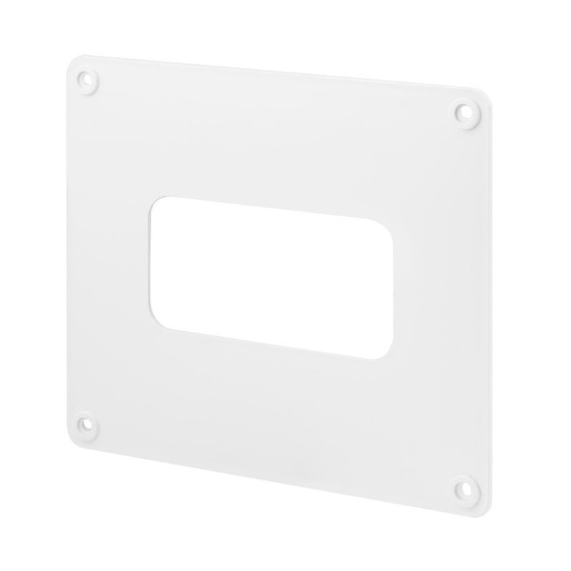 Placa Rectangular Pvc 55x 110mm