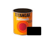Pintura Esmalte Laca de Poliuretano Sintetico Negro Satinado 750 ml. Titanlak
