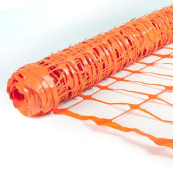 Tela Baliza y Señalización Naranja 1x50 m