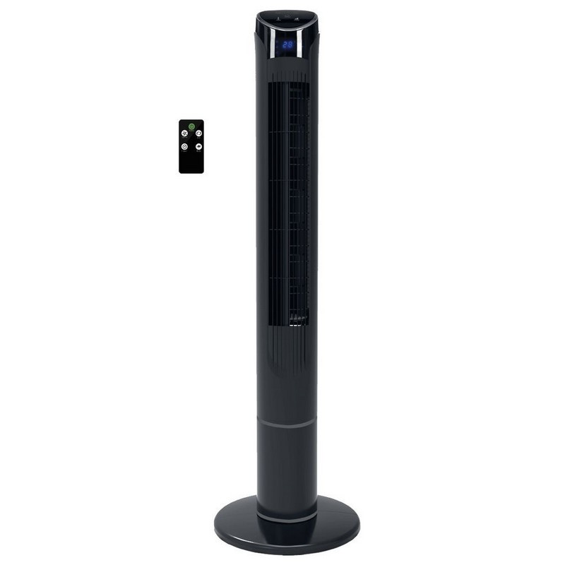 Ventilador Torre Kodima 45W Negro c/mando ref. 300025005