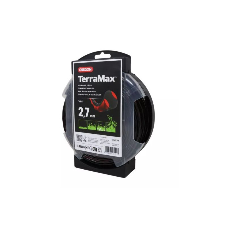 Hilo Desbrozadora Terramax 2,7mm 56m