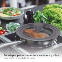 Tapa Olla Silicona 16-18-20 cm.