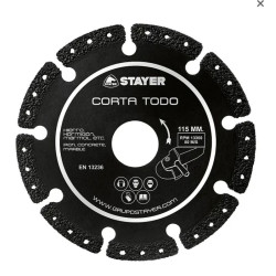 Disco Diamante 115 mm Cortatodo