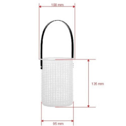 Cesto Prefiltro Bomba Piscina Astral - Sena - BMI - BMNG
