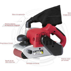 Lijadora Banda Stayer LEN 610 1200W