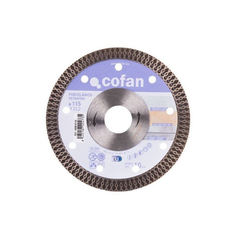 Disco Diamante 115mm Porcelánico Extrafino