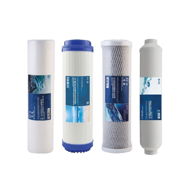 Kit Recambio 4 Filtros Osmosis KIT033 Provai
