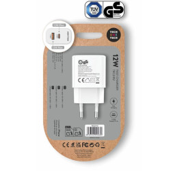 Cargador USB-C + USB-A
