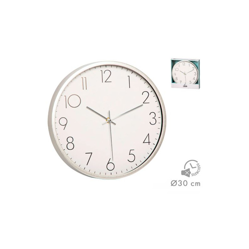 Reloj Pared 30 cm.