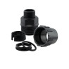 Terminal Polietileno Negro Rosca Macho 75-2"1/2