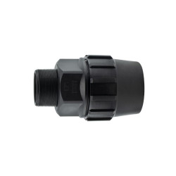 Terminal Polietileno Negro Rosca Macho 75-2"1/2