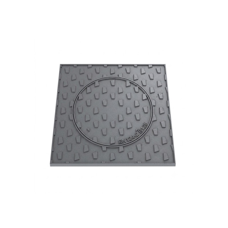 Tapa Arqueta Cuadrada de fundicion 25x25