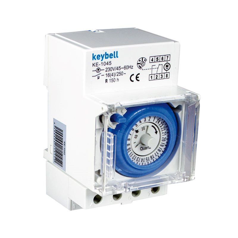 Reloj Programador De Carril Con Reserva Ancho