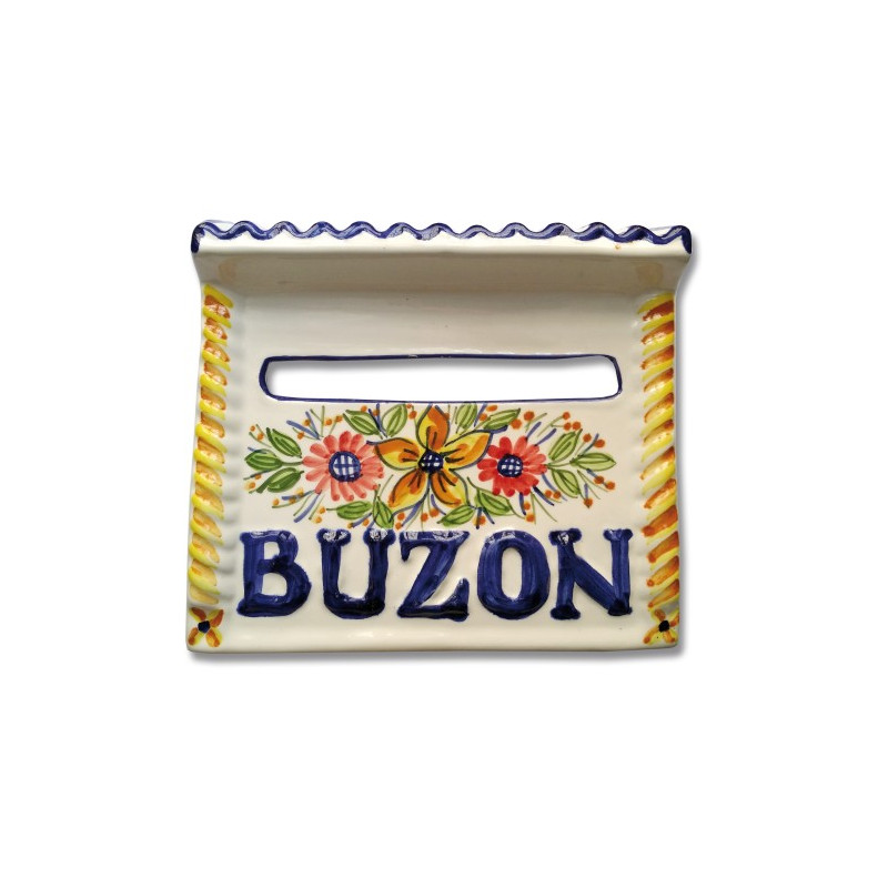 Bocacartas Ceramica en Relieve Colores