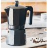 Cafetera Monix Negra 9 Tazas Induccion