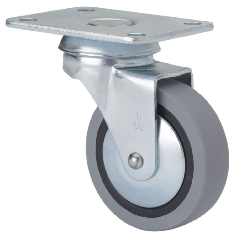 Rueda Placa Goma 15kg 1-0214