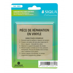Parche Piscinas PVC en seco