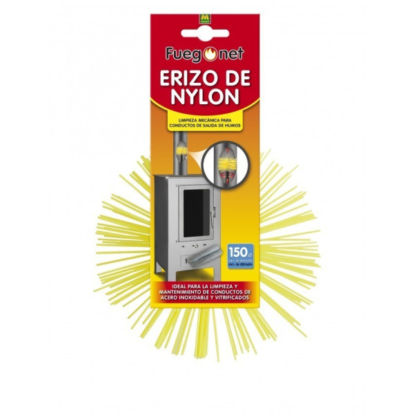 Cepillo deshollinador Erizo nylon 150mm