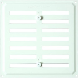Rejilla blanca regulable 17x24,5 cm.