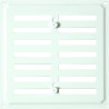 Rejilla blanca regulable 17x24,5 cm.