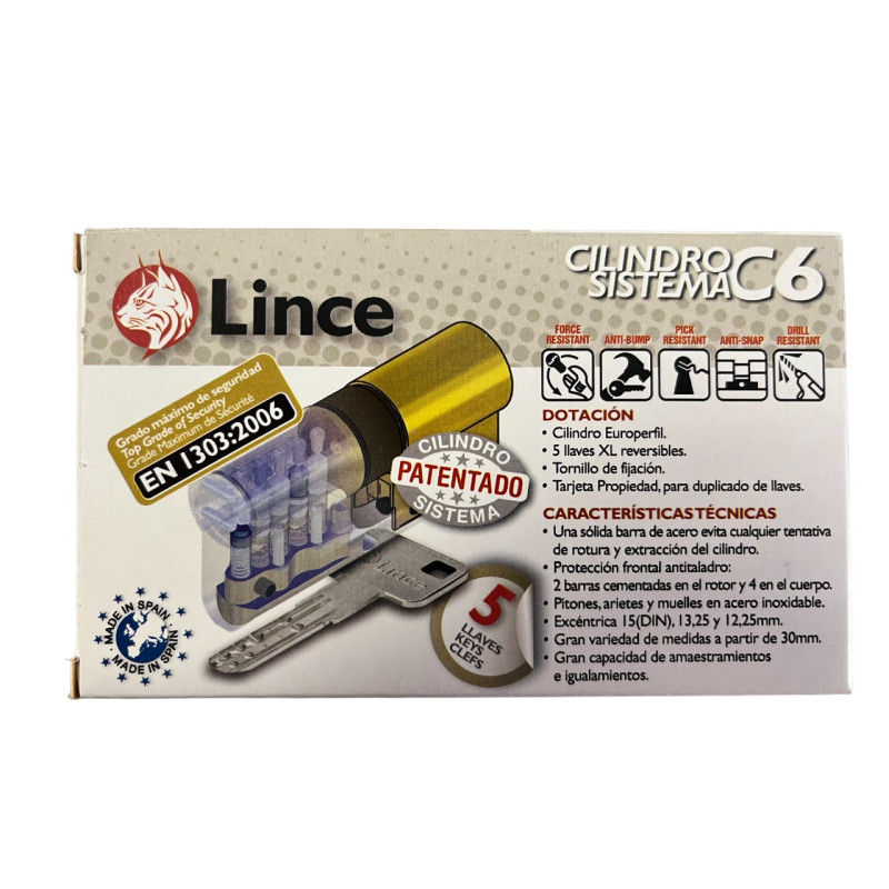 BOMBIN 30-30 lince C6 5 3030L anti-bumping