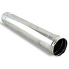 Tubo Estufa 80 Inox 50cm Pellet