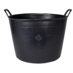 Capazo Polietileno Negro 40 L. Rubi