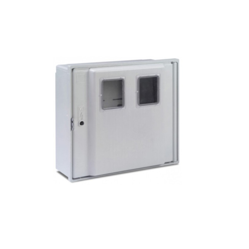 Modulo Contador Trifasico 2 Ventanas Con placa de montaje