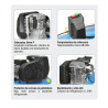 Compresor 100 Litros 3HP Correas