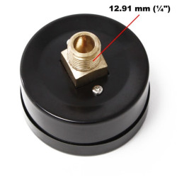 Manometro Salida Trasera 1/4 1-12 Bar