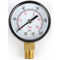 Manometro Salida Lateral 1/4  1-6BAR